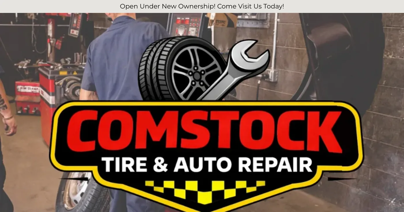 Comstock Tire & Auto: their own site before