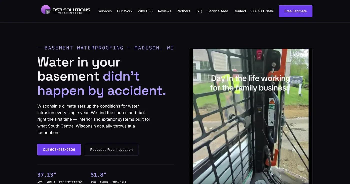 DS3 Solutions: the site we built