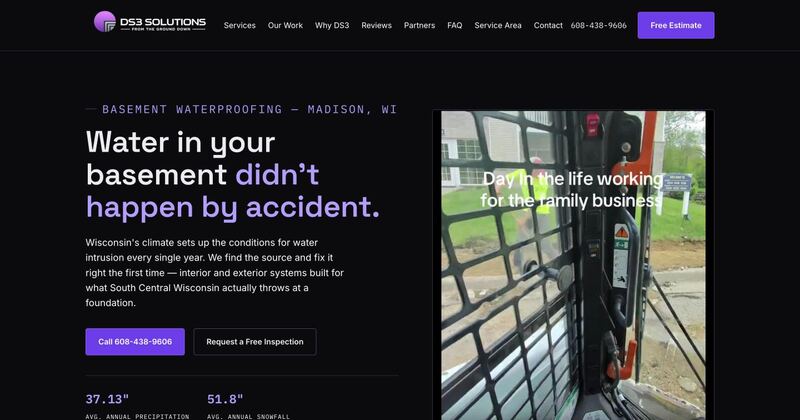 DS3 Solutions homepage