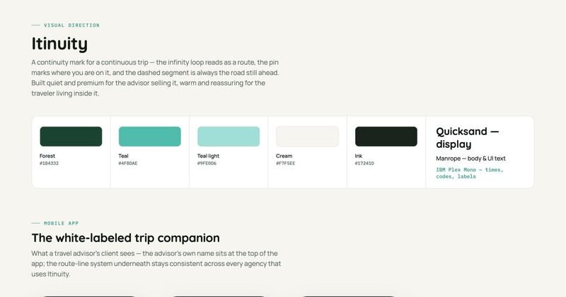 Itinuity visual direction style guide