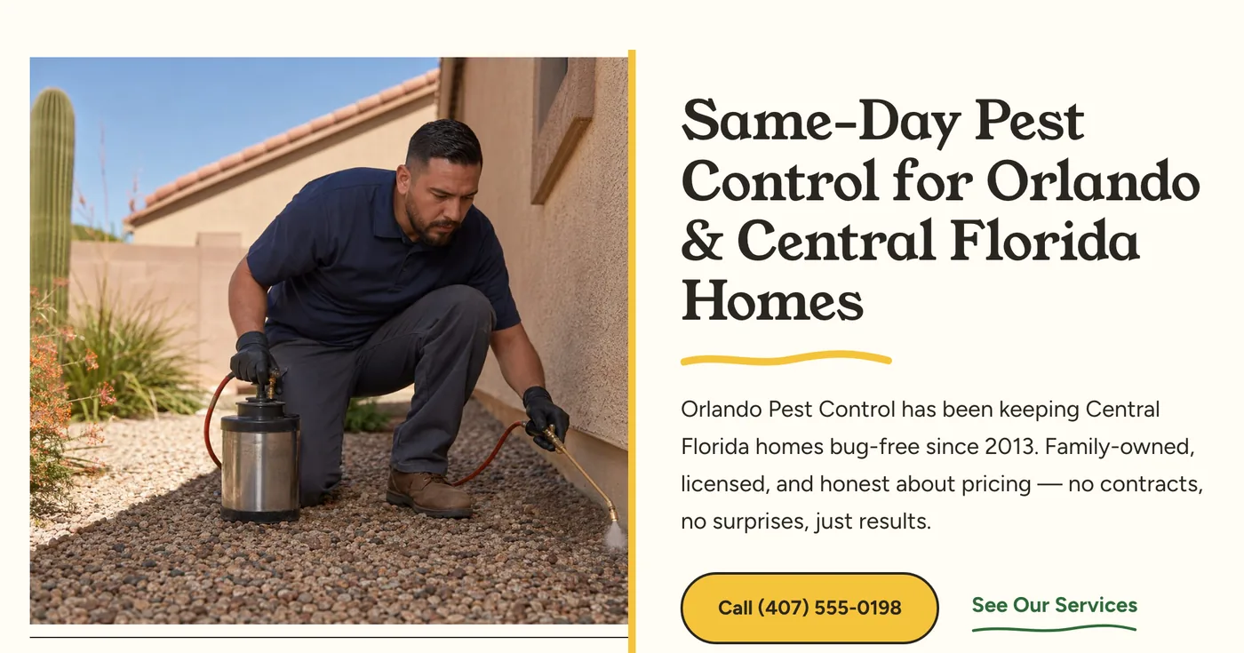 Orlando Pest Control homepage
